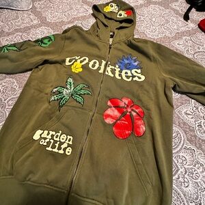 Green cookies hoodie (brand new)